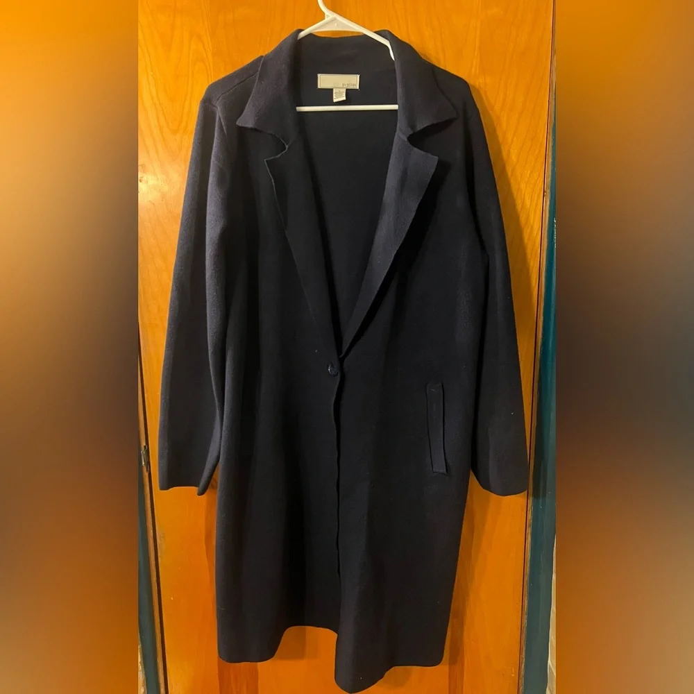 Classic Navy Women's Cardigan - Picture 1 of 5